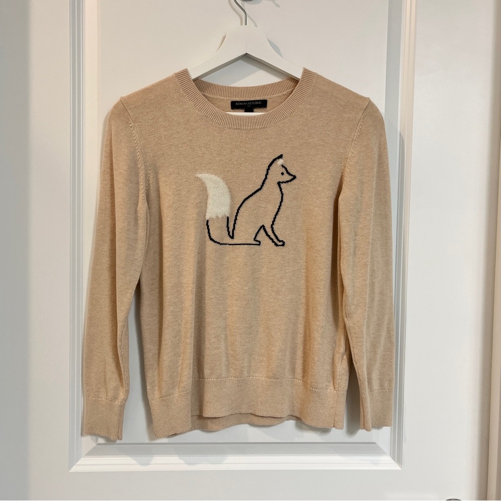 Cute Fox Banana Republic Sweater